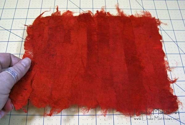 Tutorial: How to use silk carrier rods to make silk paper