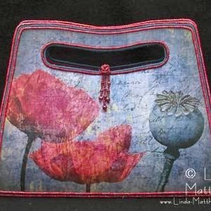 “Poppy” Art Bag