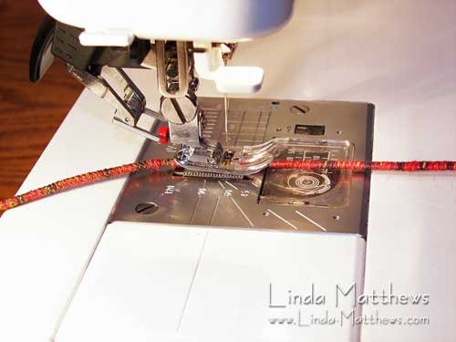 Tutorial: Machine Wrapped Cording