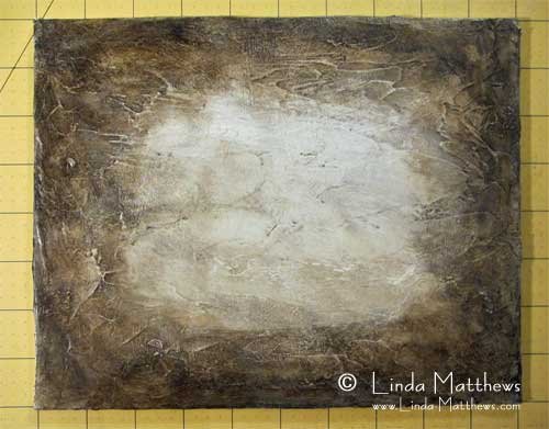 Texture Canvas: Molding Paste and Paint