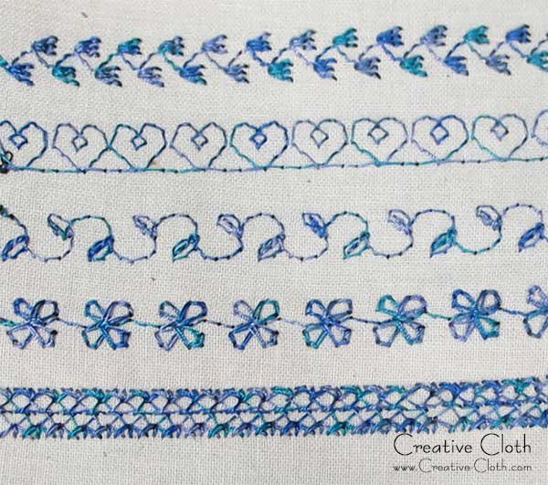 Tips for using decorative machine stitches