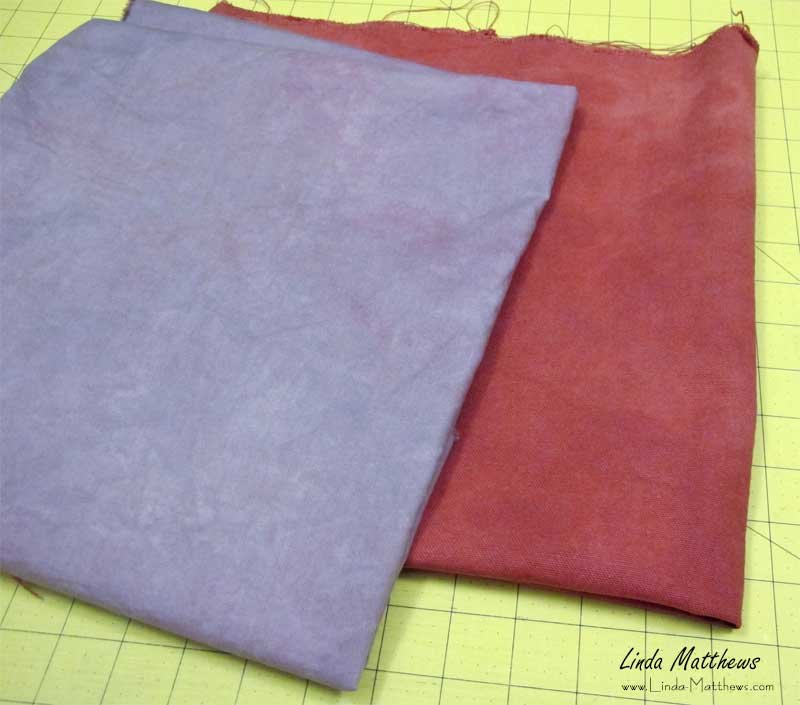 Making batik fabric using flour paste resist