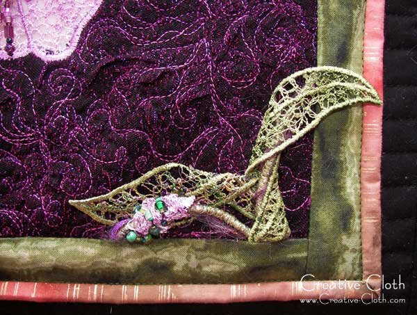 Free Tutorial: Machine Needle-lace shapes using water soluble stabilizer -  Linda Matthews