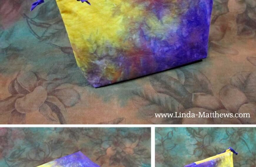 How to Make an Easy Zippered Makeup Bag