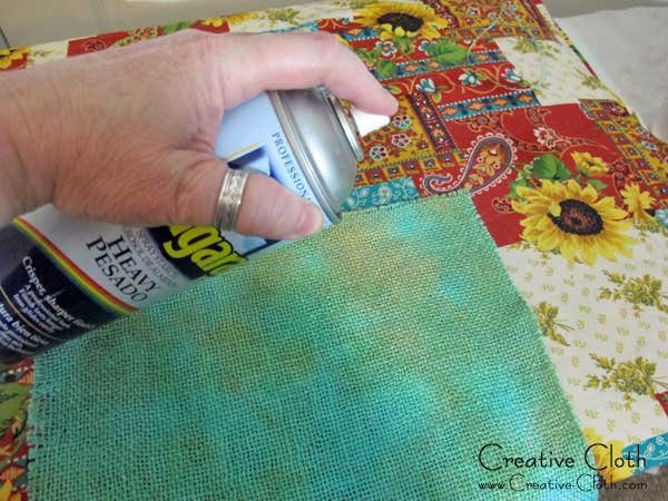 Embellished Zipper Pouch Tutorial {plus tips for sewing burlap}