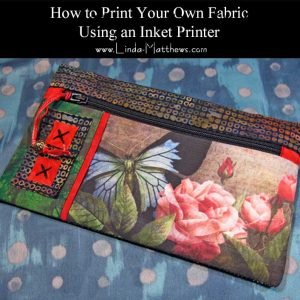 How to print your own fabric using an inkjet printer