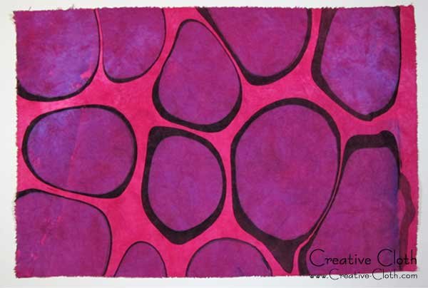 Marbling on Fabric