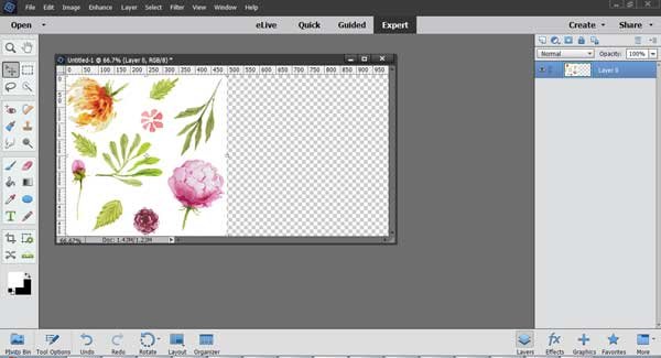 How to Make Complex Repeating Patterns using Photoshop Elements