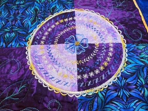 Prevent puckering when sewing decorative machine stitches