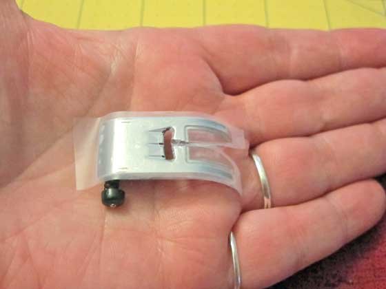 Make a Temporary Teflon Sewing Foot