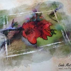 Work in Progress: Watercolor Print on Fabric