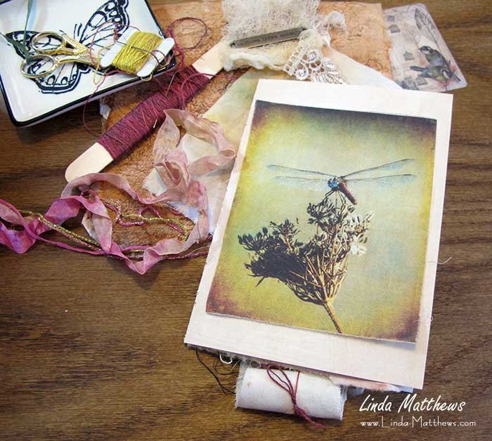 My Summer journal + a quick Photoshop texture tutorial