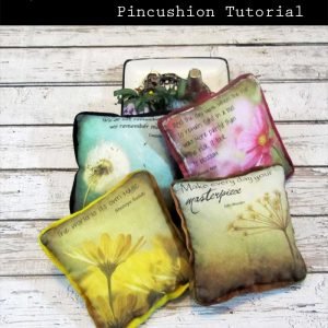PhotoArt Pincushion Tutorial
