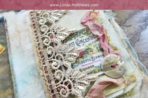 How to Tea-Dye Lace and Thread for a Vintage Look
