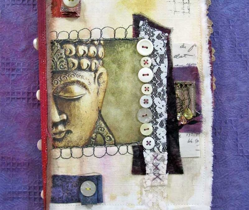 Art Journaling … on Fabric