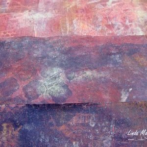 Gel Plate Prints on Fabric