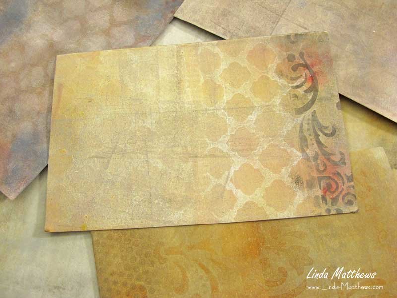 Image Transfers on Gel Plate Prints