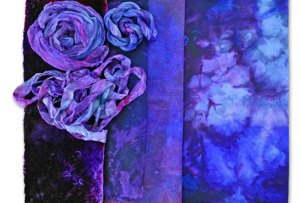 Hand-Dyed Fabrics with Amazing Color and Visual Texture