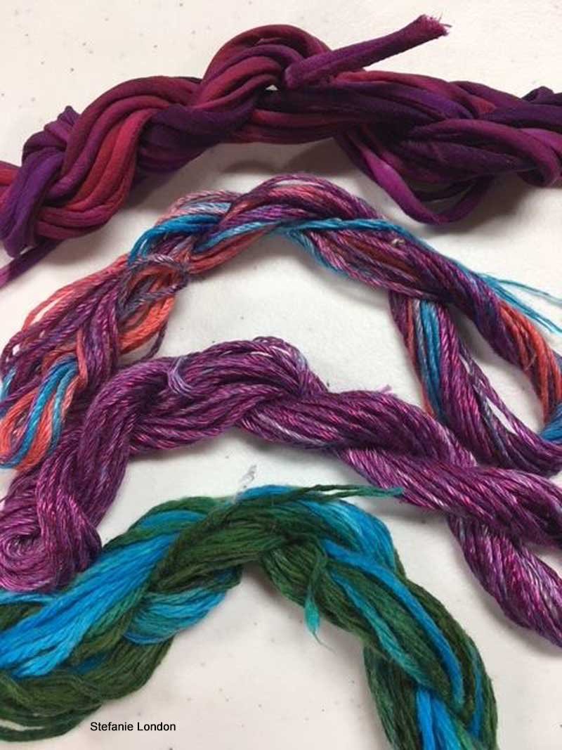 Assemblage Hand-Dyeing