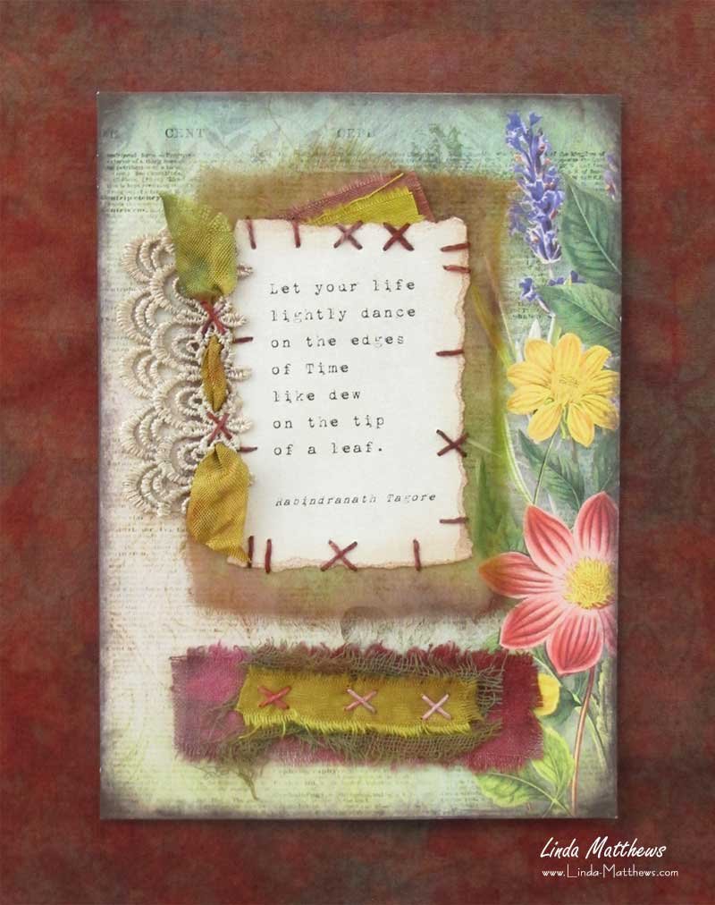 Nature Journal Page: Dancing Lightly