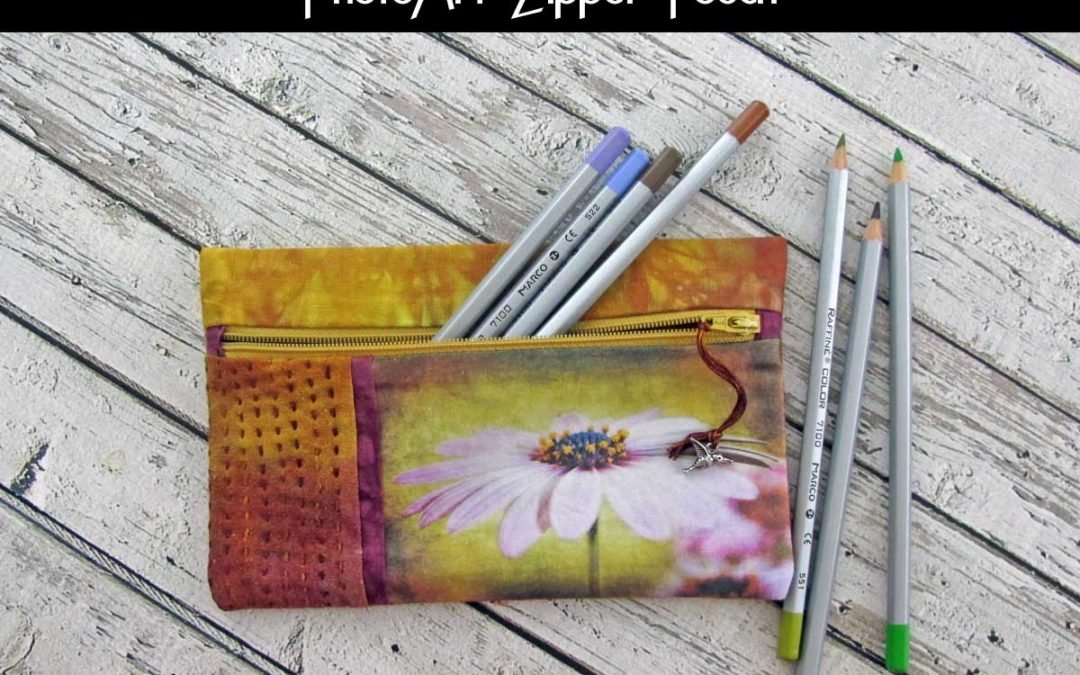 DIY Tutorial: PhotoArt Zipper Pouch
