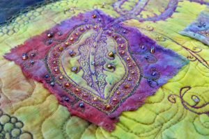 How to Sew Beads onto Fabric so they don’t fall off
