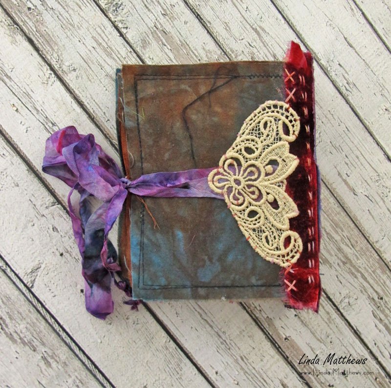 Fabric Art Journal - Wings