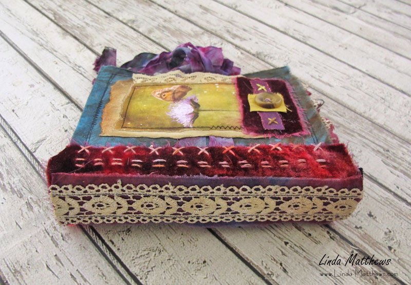 Fabric Journal Cards