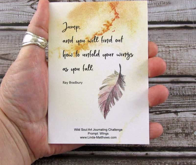 Art Journal Prompt: Unfold Your Wings