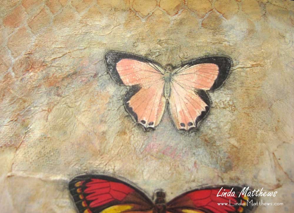 An Art Journal Page: With Wings you can Fly