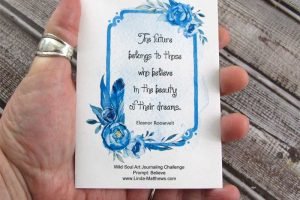 Art Journal Prompt: The Things You Believe