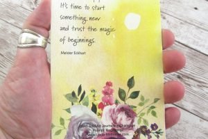 Art Journal Prompt: New Beginnings