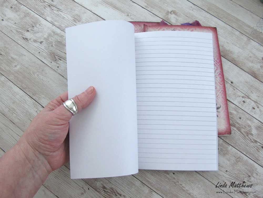 How to make a simple printable journal - Linda Matthews
