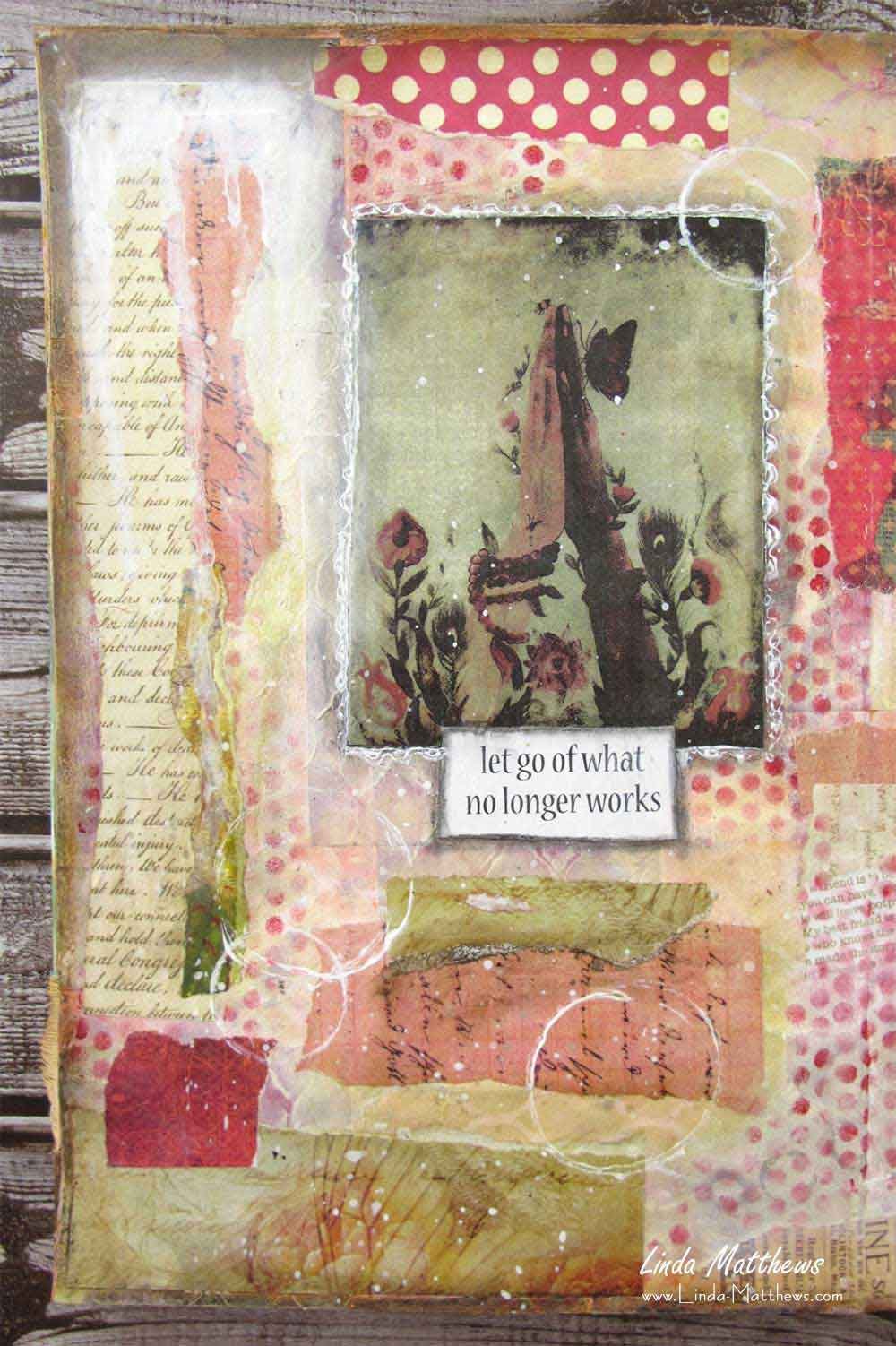 Art Journal Page: Beginnings