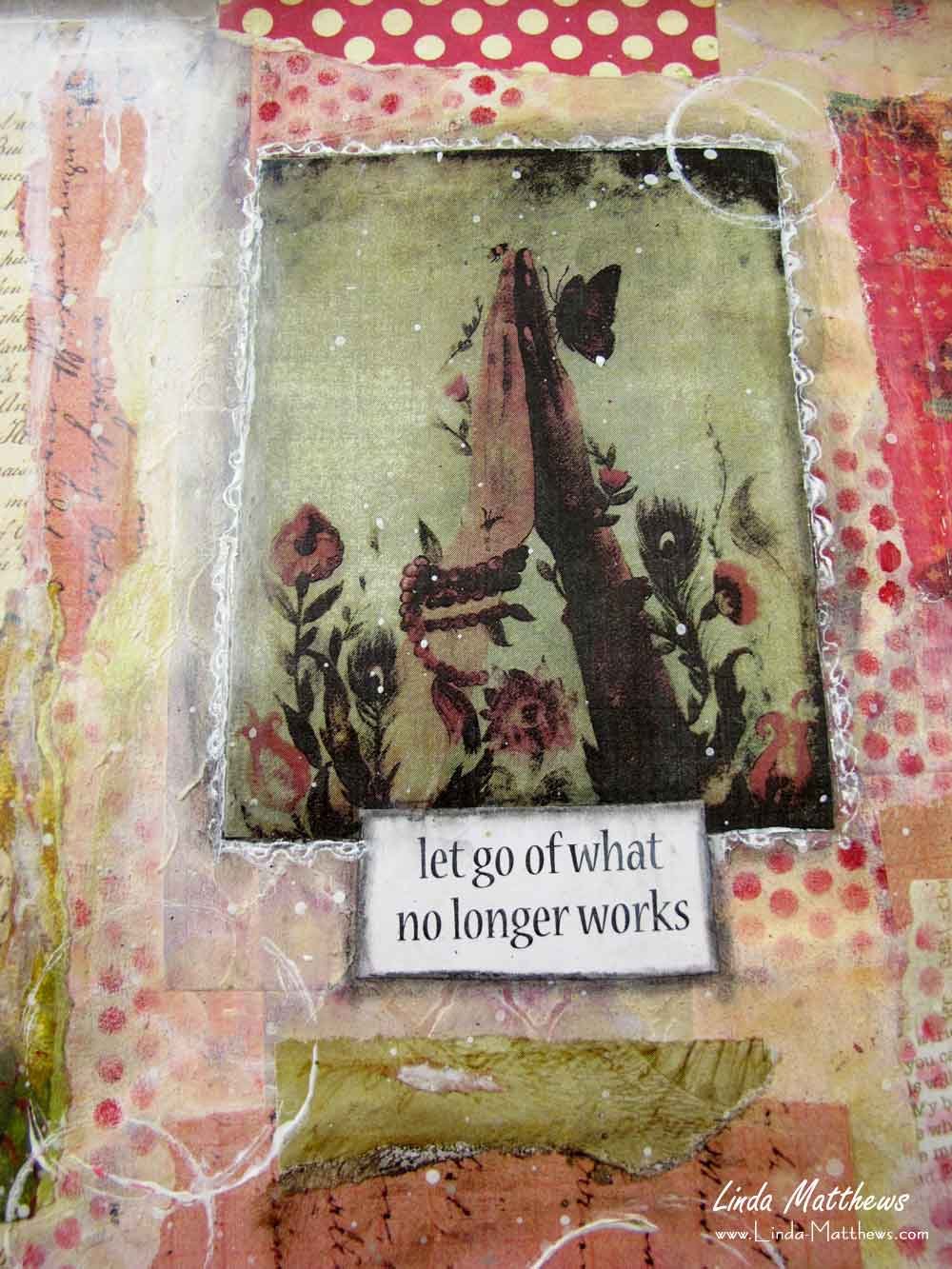 Art Journal Page: Beginnings