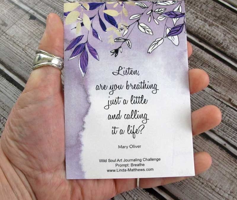 Art Journal Prompt: Breathe