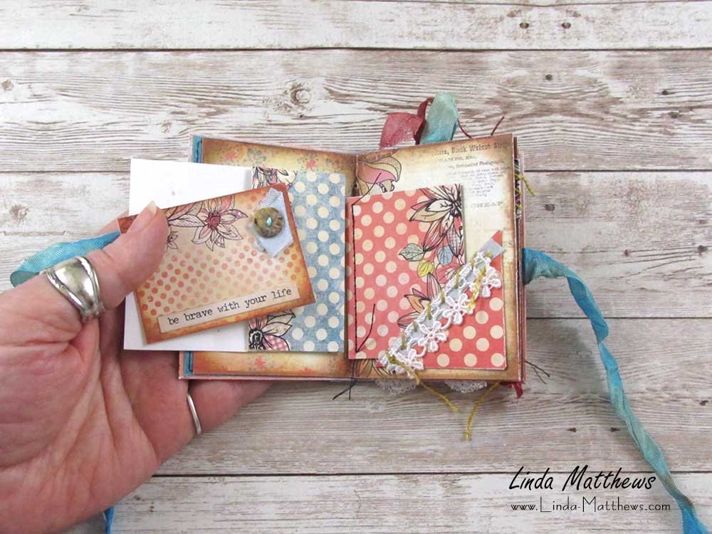 Scrappy Garden Mini Junk Journal Kit