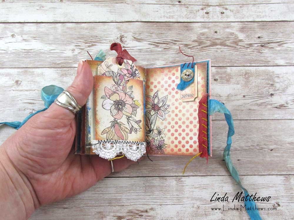 Scrappy Garden Mini Junk Journal Kit