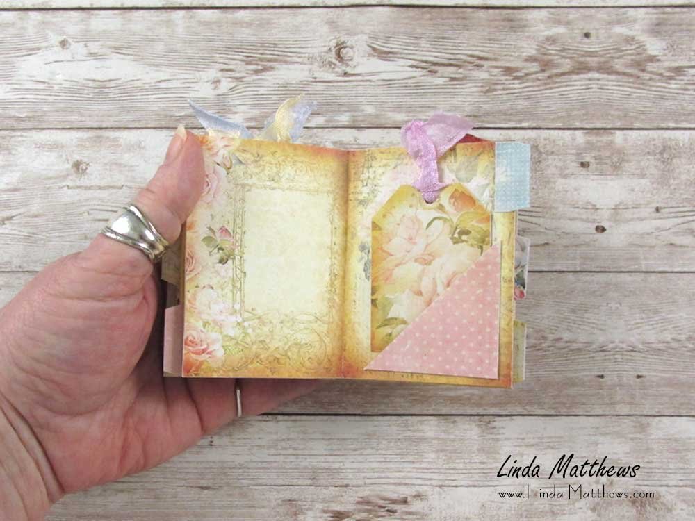 Vintage Roses Mini Junk Journal Kit